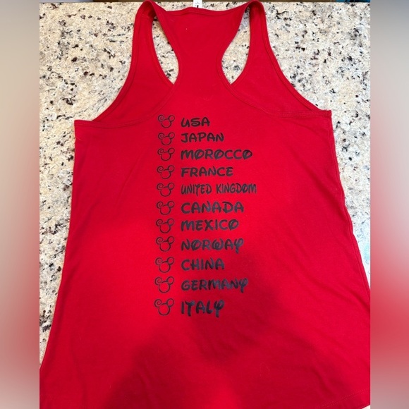 Disney Drink Around the World Racerback - Picture 3 of 4